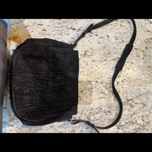 Alexander Wang stud bottom cross body suede bag